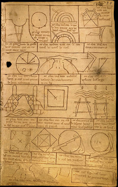 Folio 39 - Tracs de construction.