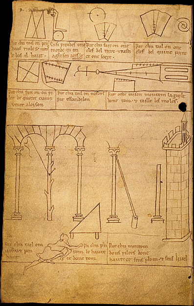 Folio 40 - Tracs de construction.