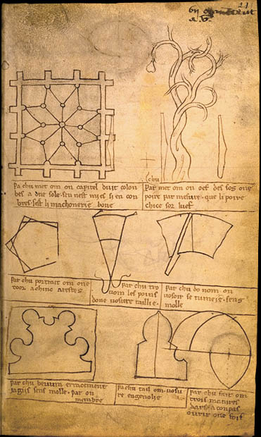 Folio 41 - Tracs de construction.