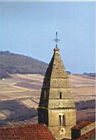 France,_Cote-d'or,_Saint-Aubin,_Clocher_roman